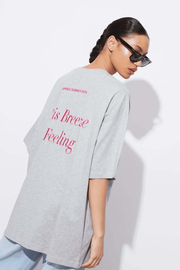 Breeze T-shirt gray - Image 4