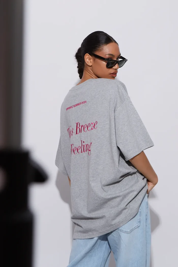 Breeze T-shirt gray - Image 1