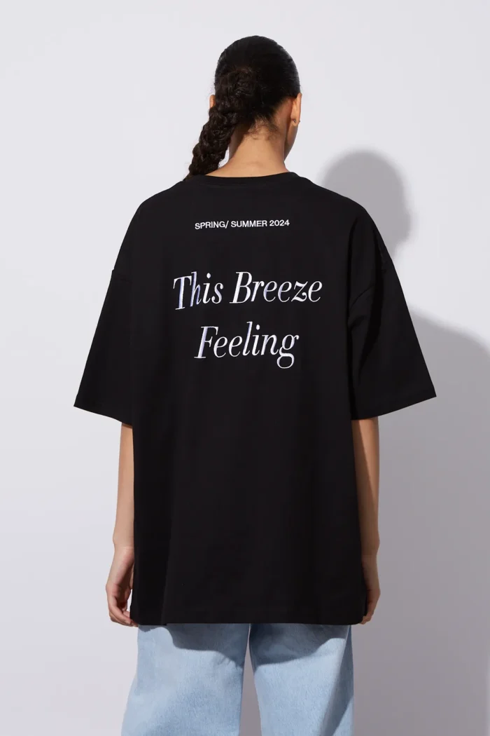 Breeze T-shirt Black - Image 1