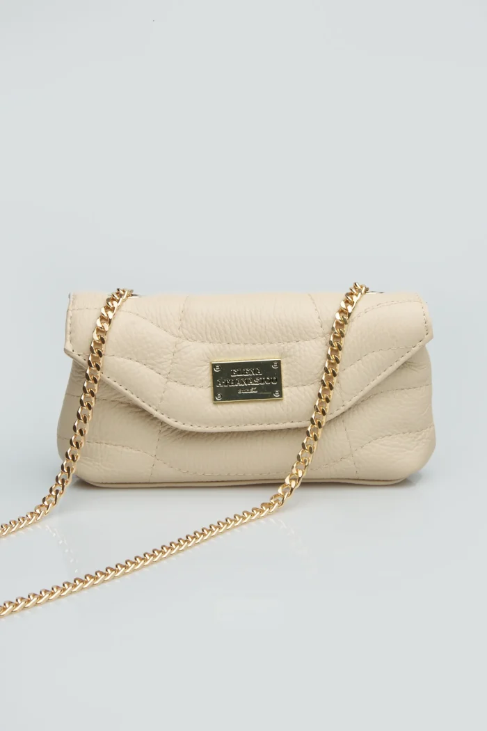 Mini Phone Bag Μπεζ - Image 3