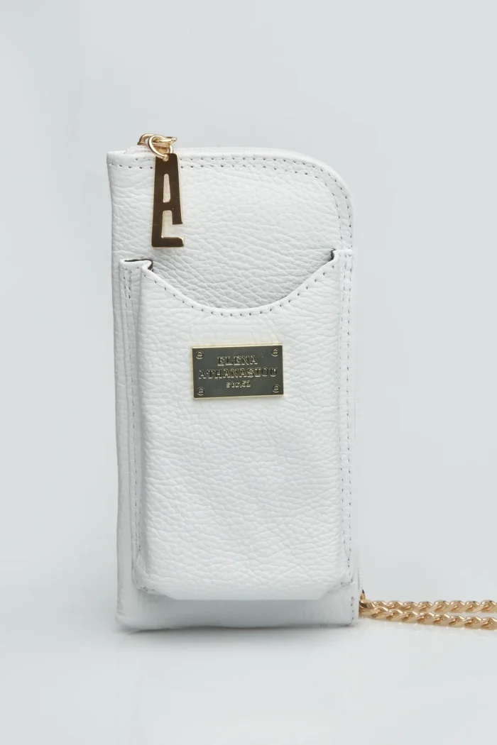 Chain Wallet Phone Bag Λευκό - Image 3