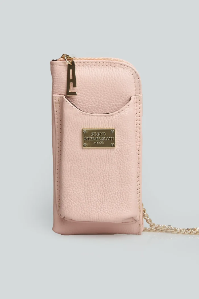 Chain Wallet Phone Bag Ρόζ - Image 3