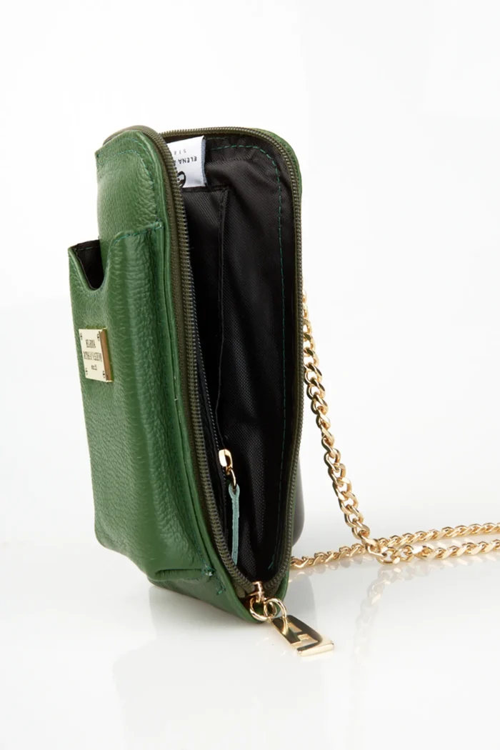 Chain Wallet Phone Bag Πρασινο - Image 3