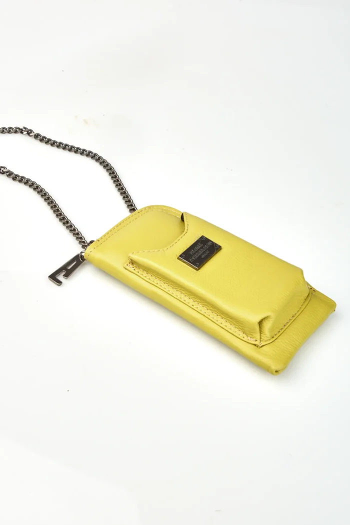 Chain Wallet Phone Bag Lime - Image 8
