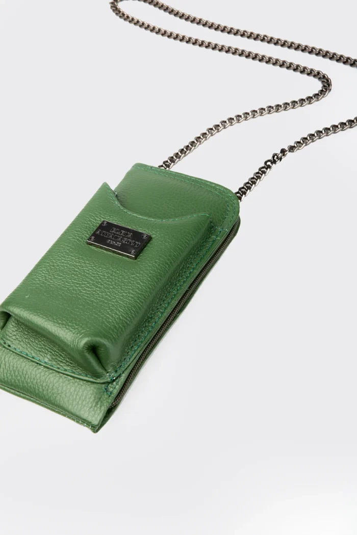 Chain Wallet Phone Bag Πρασινο - Image 7