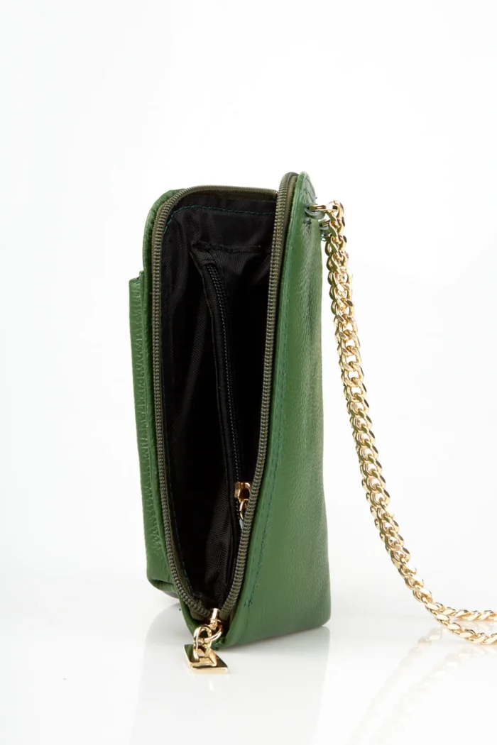Chain Wallet Phone Bag Πρασινο - Image 4
