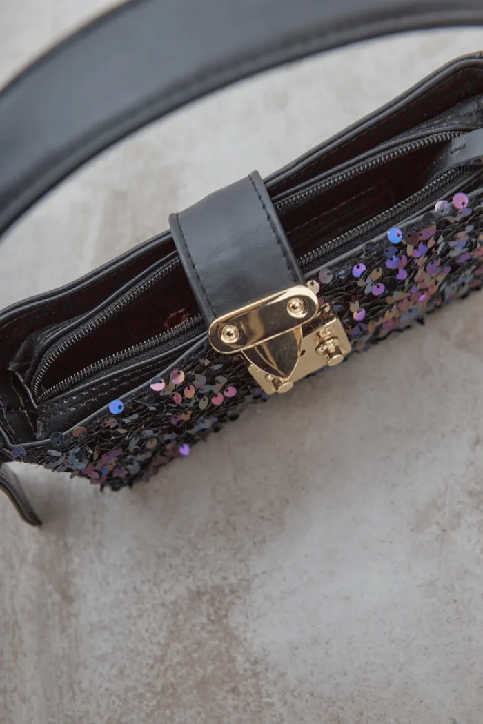 Radiant Square Baguette Iridescent Blue - Image 4