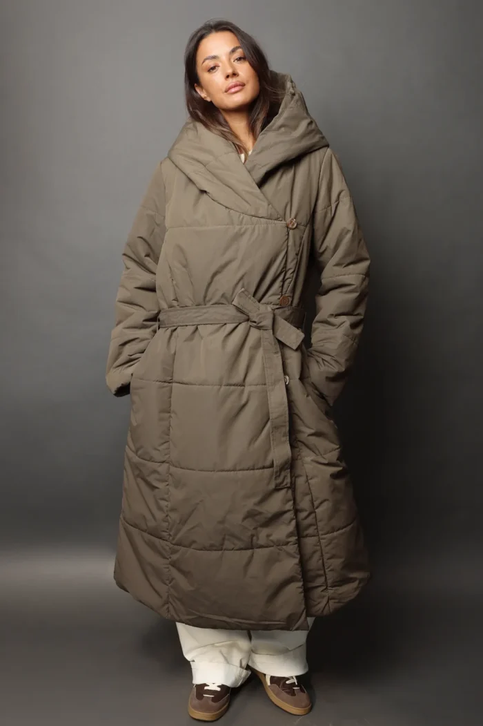 Eve Puffer Khaki - Image 4