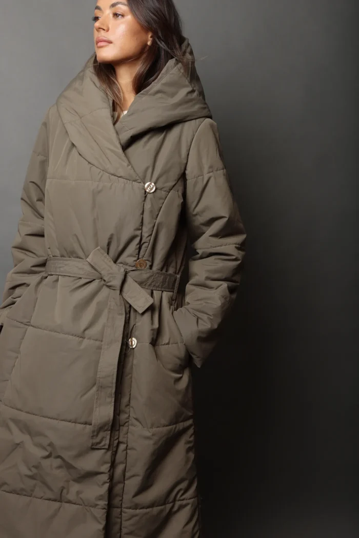 Eve Puffer Khaki - Image 6