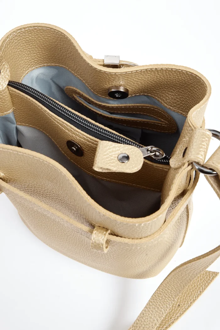 Belt Up Pouch Large Gold - Image 3