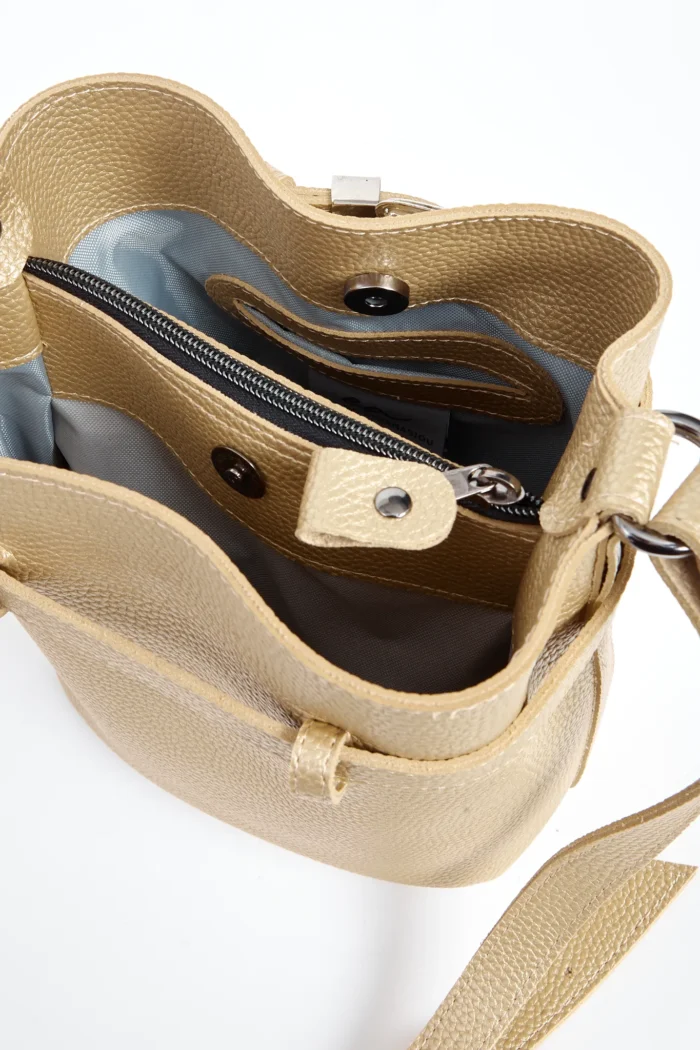 Belt Up Pouch Small Gold - Image 4