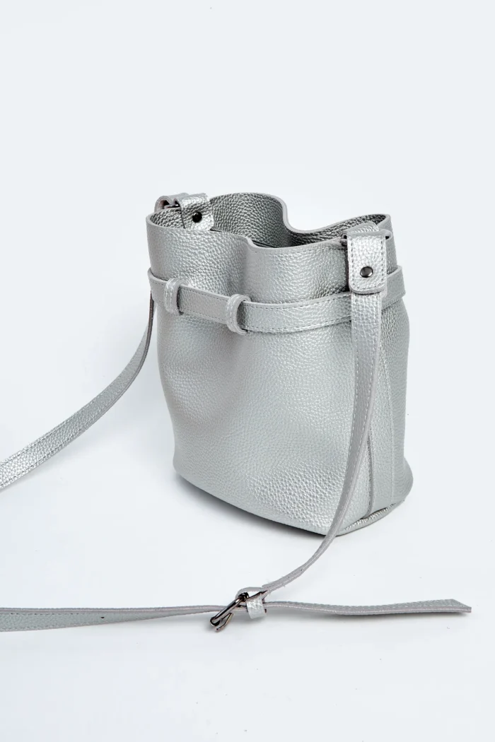Belt Up Pouch Small Silver - Image 2