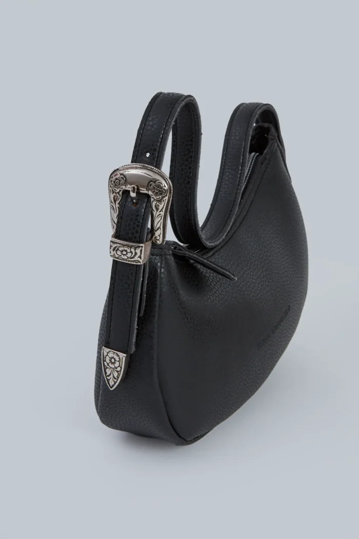 Belt Up Baguette Bag Μαυρη - Image 2