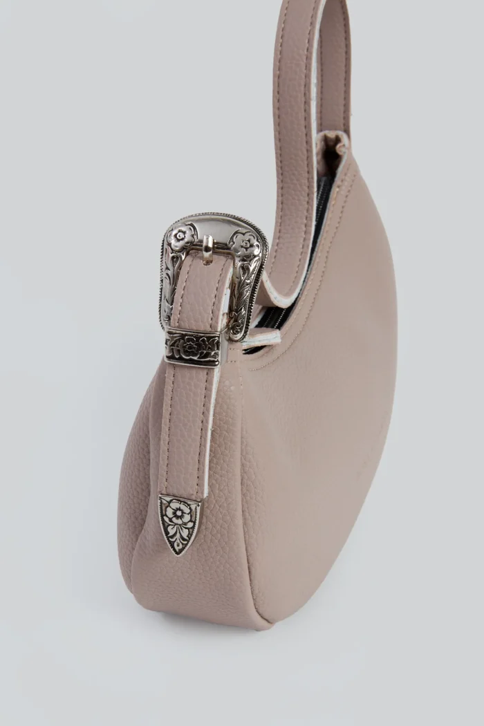 Belt Up Baguette Bag Γκρι - Image 2