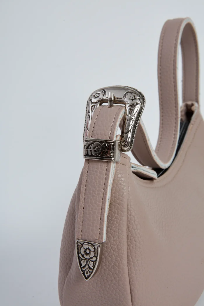 Belt Up Baguette Bag Γκρι - Image 6