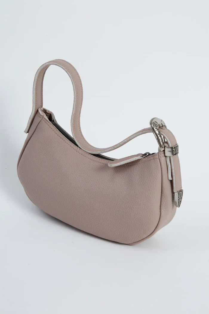 Belt Up Baguette Bag Γκρι - Image 4