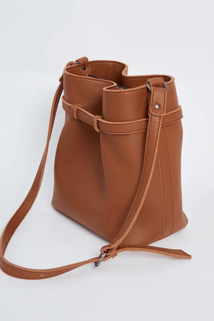 Belt Up Pouch Large Cognac - Image 2