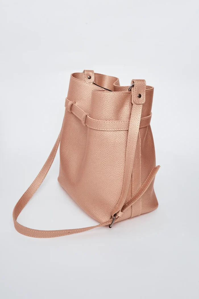 Belt Up Pouch Large Rose Gold - Image 2