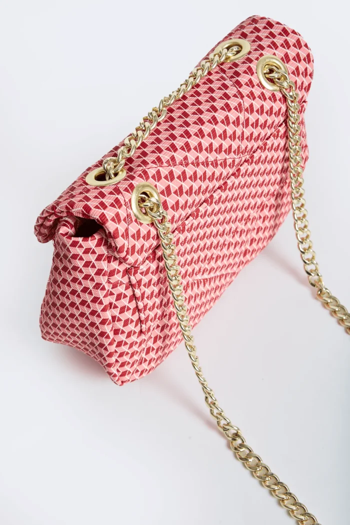 Cube Mini Τσάντα Εξοδου Ροζ - Image 5