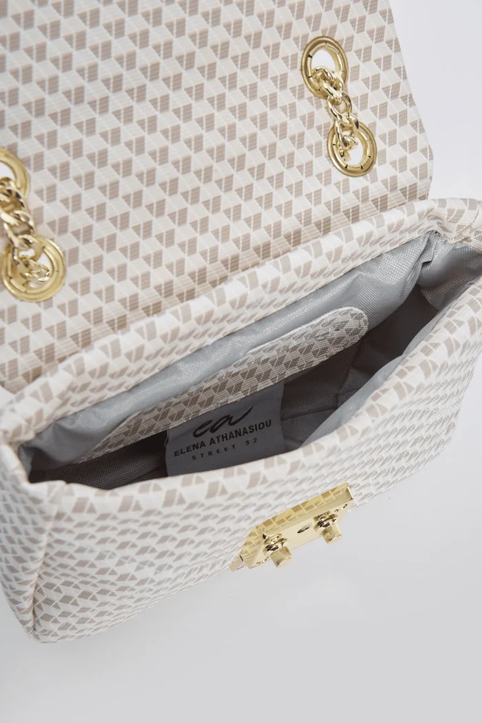 Cube Mini Τσάντα Εξοδου Λευκο - Image 3