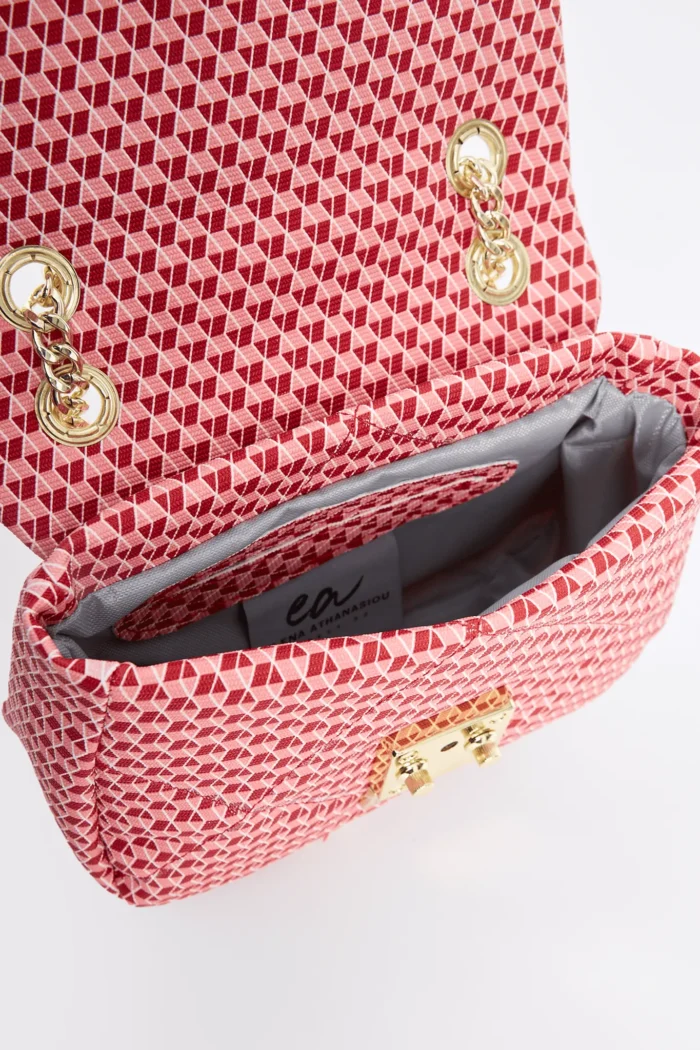 Cube Mini Τσάντα Εξοδου Ροζ - Image 3