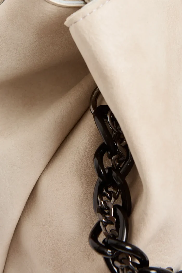 Retro Chain Backpack Γυναικείο Μπεζ - Image 7