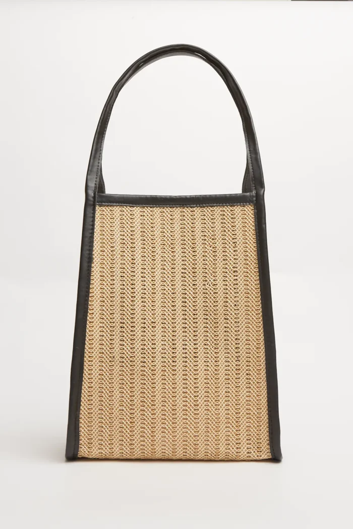 Natural Straw tote & shopper bag Μπεζ - Image 5