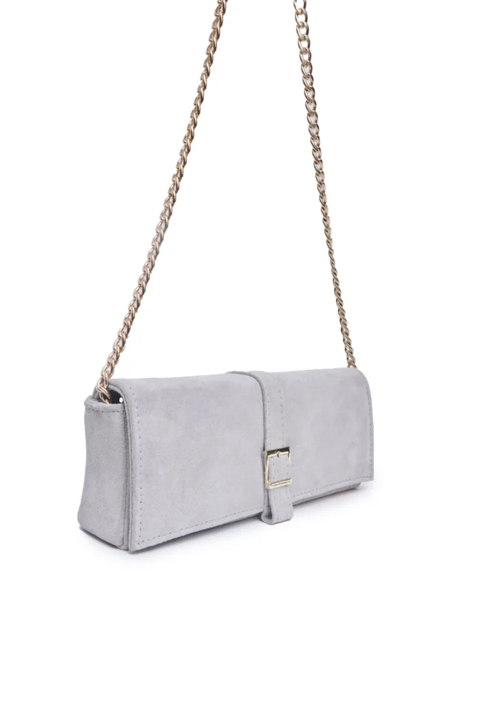 Feminine Clutch Small Ice Grey - Image 1