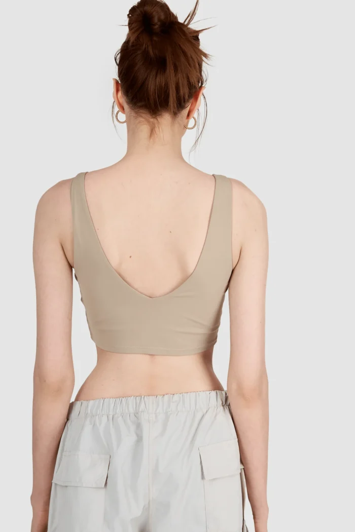 Kim Top Apparel Μπεζ - Image 2