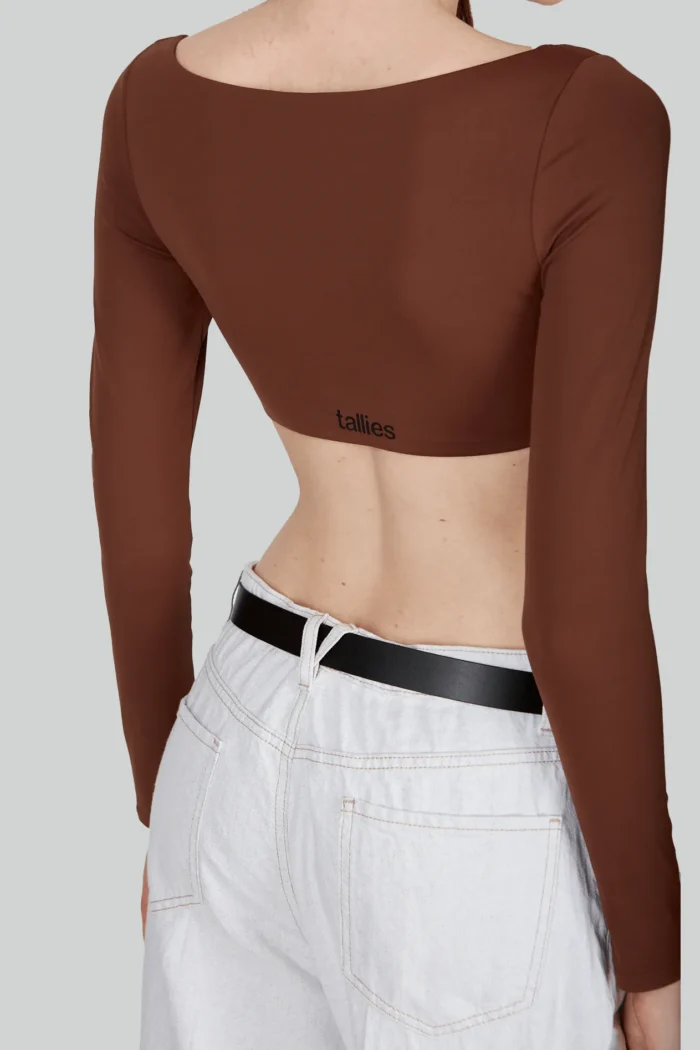 Ariana Crop Top Cocoa - Image 3