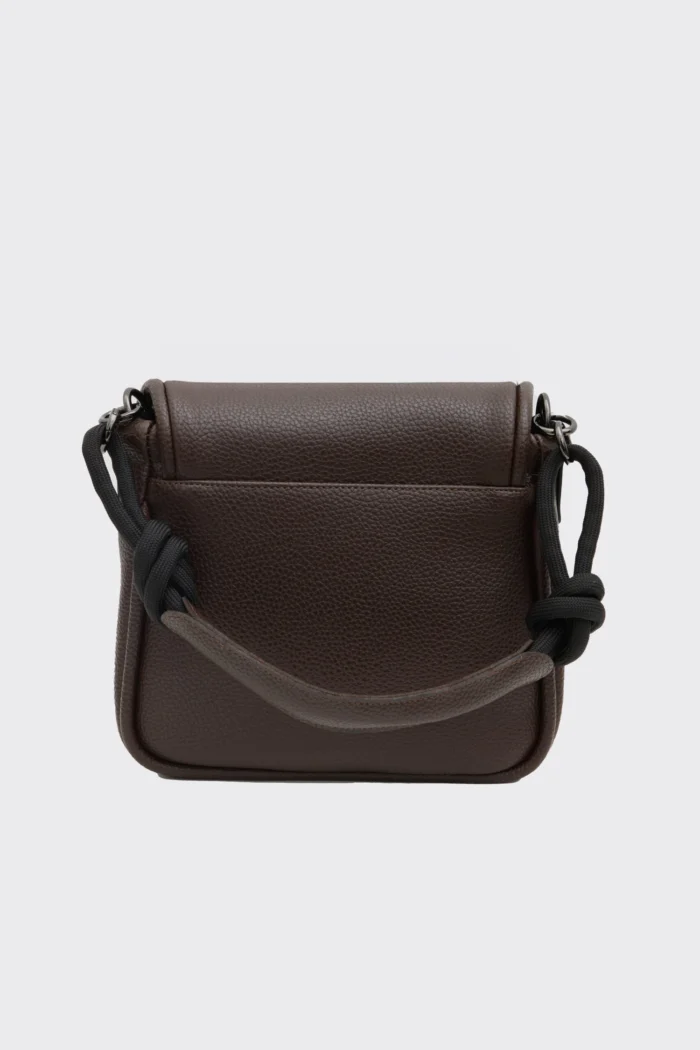 Messenger Combo Τσάντα Χιαστί Σκούρο Κακαο - Image 2