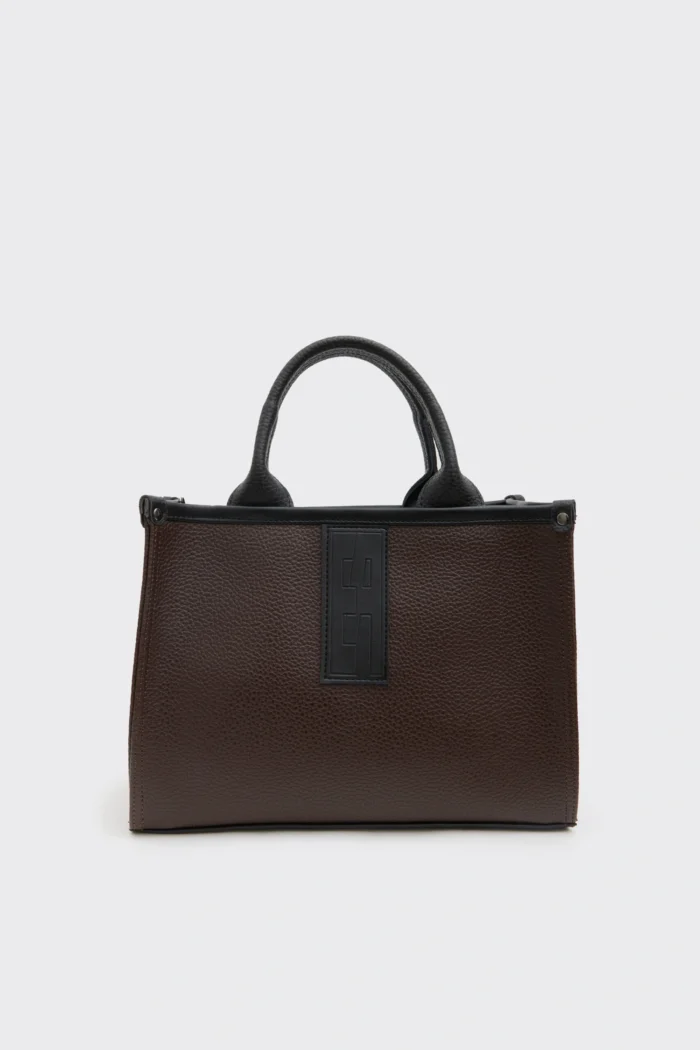 In The Name Crosstote Mini Dark Cacao - Image 2