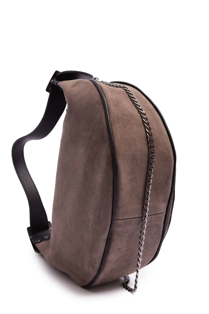 Hype  Suede Baguette bag  Cacao - Image 4