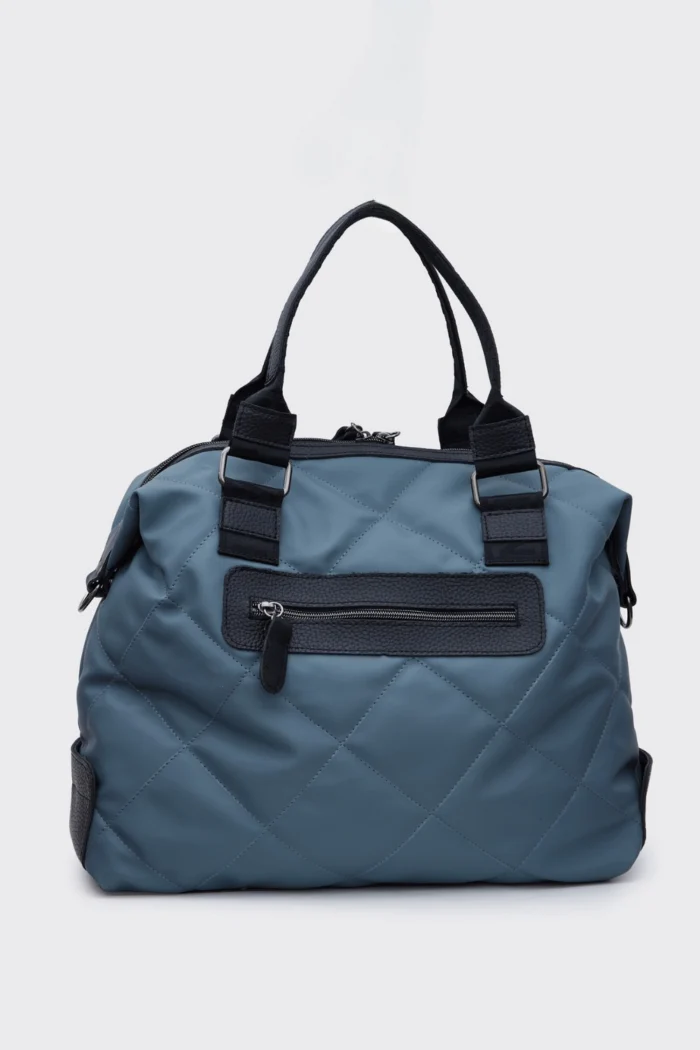 Weekend Nylon Τσάντα Χειρος Πετρολ Xl - Image 2