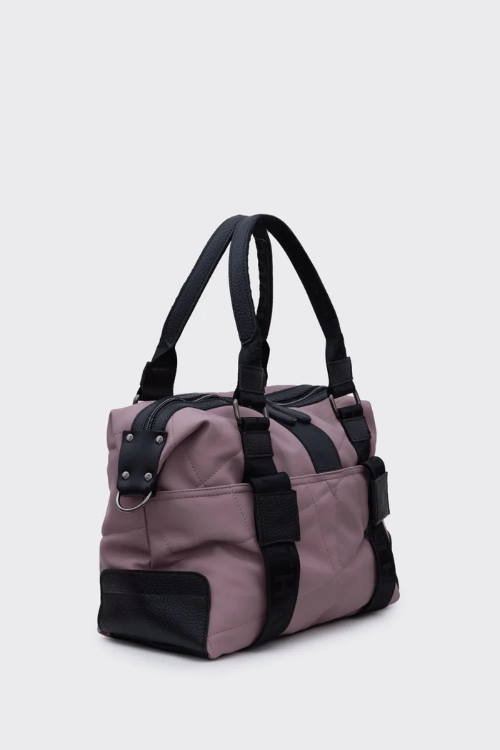 Weekend Nylon Τσάντα Χειρος Ροζ Small - Image 5