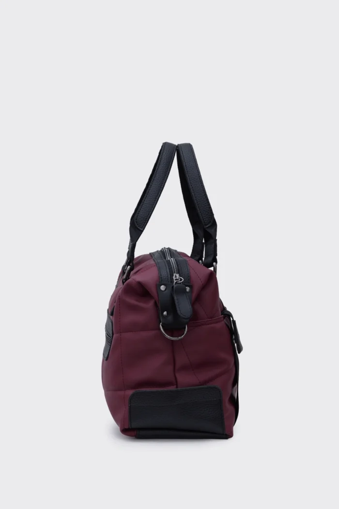 Weekend Nylon Τσάντα Χειρος Μπορντω Small - Image 4