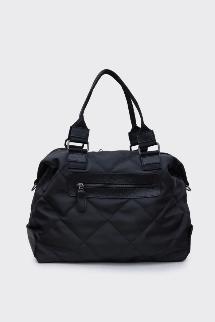 Weekend Nylon Τσάντα Χειρος Μαυρη Xl - Image 4