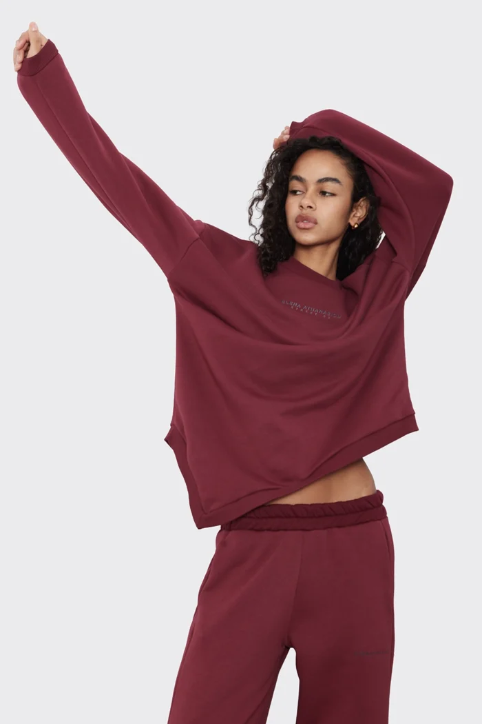 Essential Flared Pants Apparel Μπορντω - Image 5