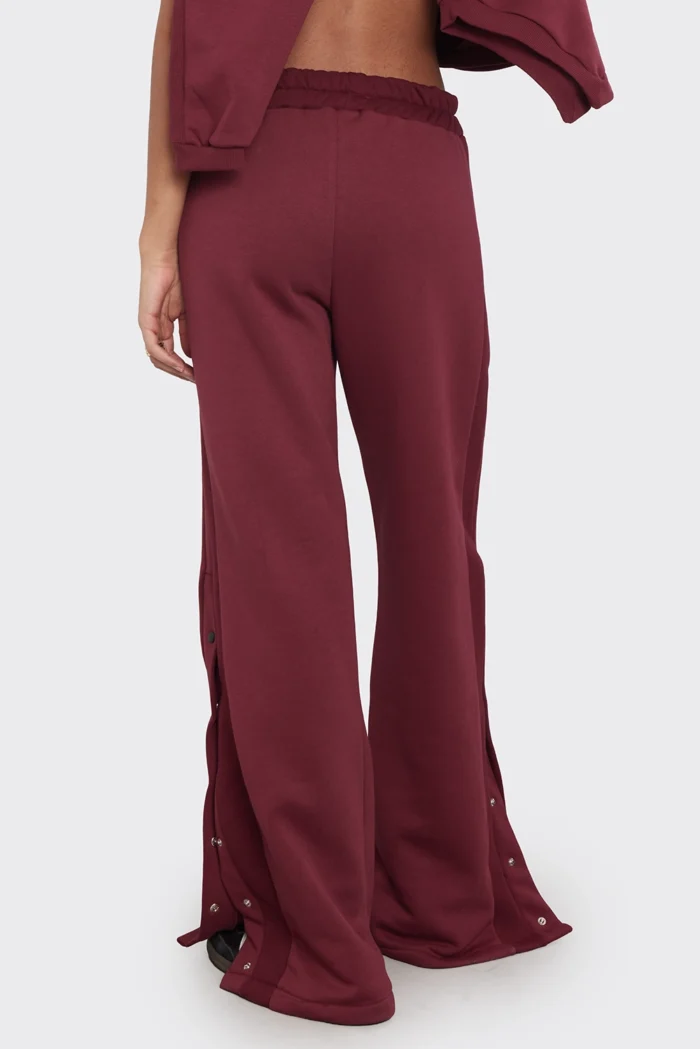 Essential Flared Pants Apparel Μπορντω - Image 2