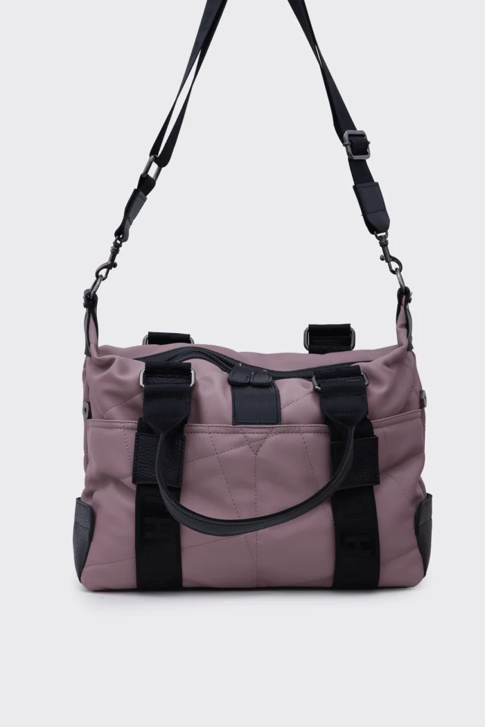 Weekend Nylon Τσάντα Χειρος Ροζ Small - Image 2