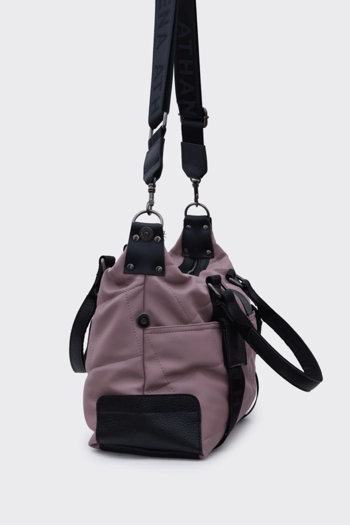 Weekend Nylon Τσάντα Χειρος Ροζ Small - Image 3