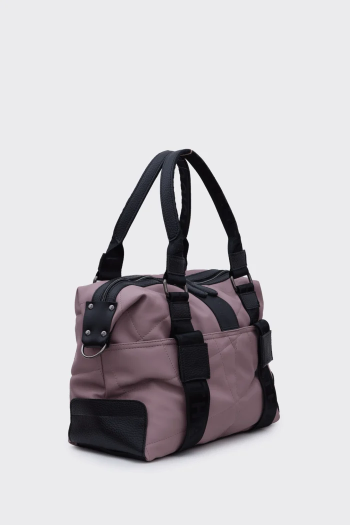 Weekend Nylon Τσάντα Χειρος Ροζ Small - Image 4