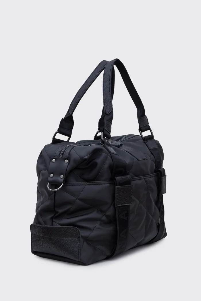 Weekend Nylon Τσάντα Χειρος Μαύρη Small - Image 2