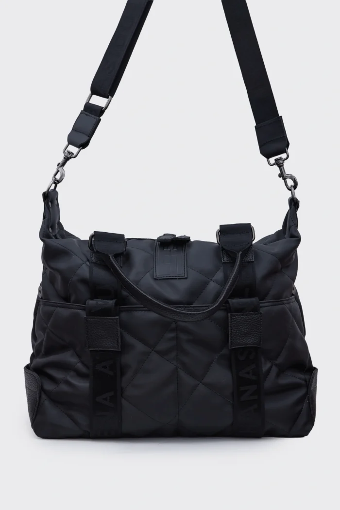 Weekend Nylon Τσάντα Χειρος Μαυρη Xl - Image 2