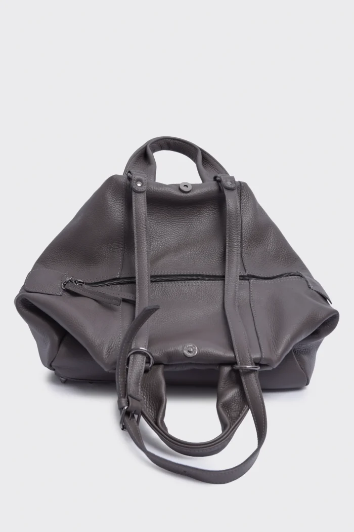 Bubble Bag Τσάντα Χειρος Γκρι LARGE - Image 3