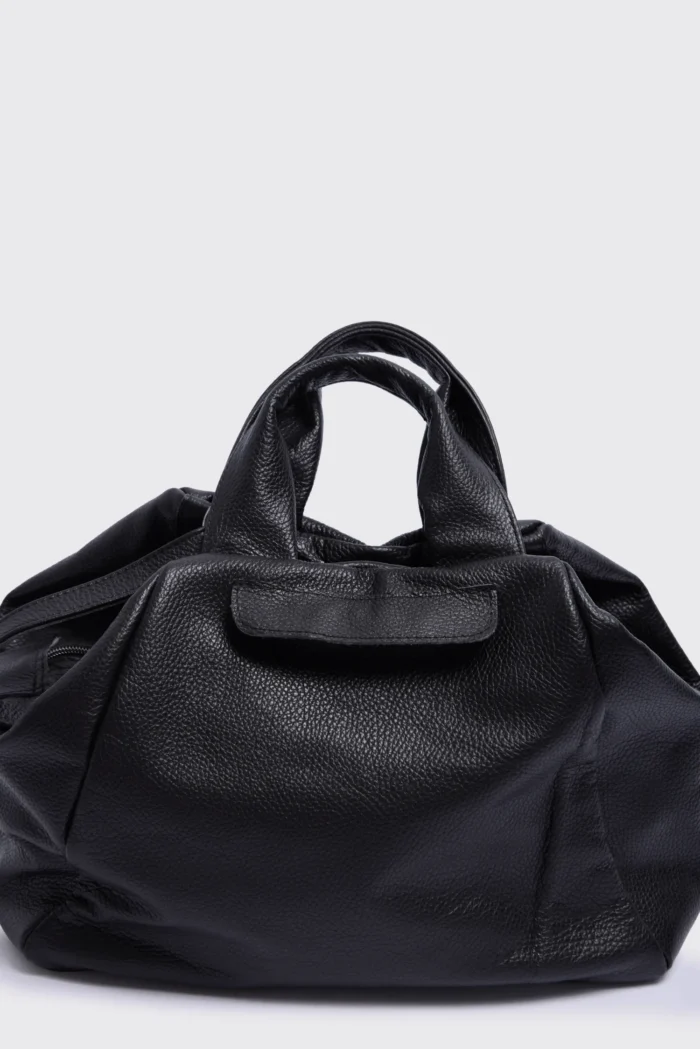 Bubble Bag Τσάντα Χειρος Μαυρη LARGE - Image 5