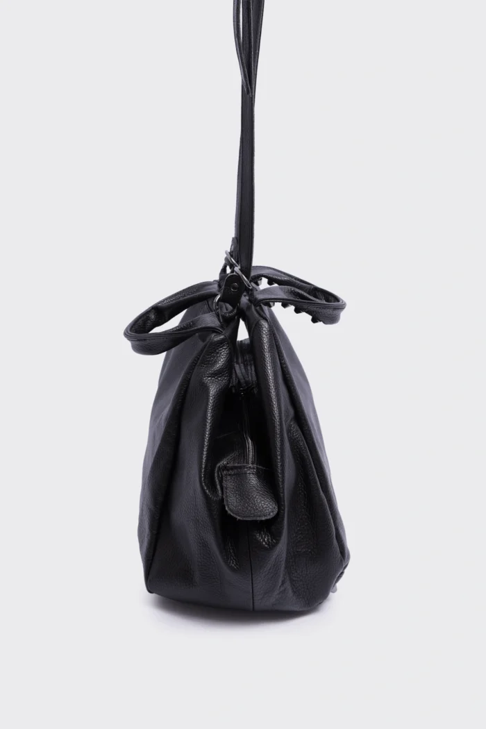 Bubble Bag Τσάντα Χειρος Μαυρη SMALL - Image 4