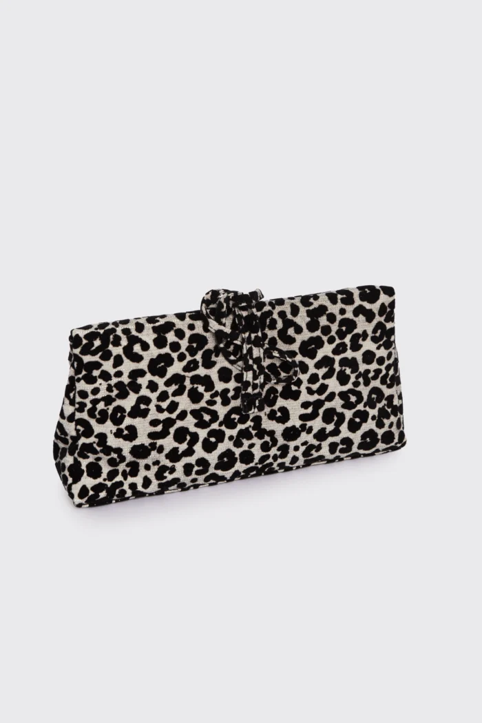 Lunchbag Downtown Animal Print Glam Τσάντα Εξοδου White - Image 4