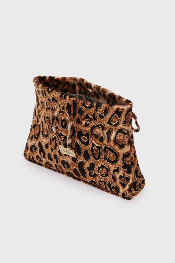 Lunchbag Downtown Animal Print Τσάντα Εξοδου Gold - Image 3