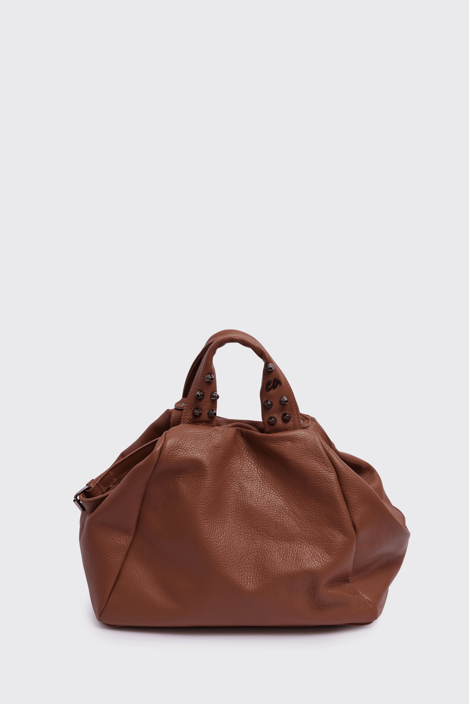 bubble-front-3-scaled-1.webp Bubble Bag Τσάντα Χειρος Κονιακ SMALL - Image 1